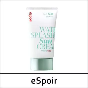 [eSpoir] (тт) Солнцезащитный крем Water Splash Fresh Cica 60 мл / (я)
