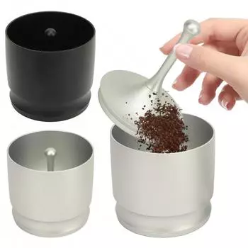 Espresso Dosing Funnel Coffee Grinder Accessory Coffee Powder Receiver Rust Resistant Coffee Dosing Cup Fit for 58mm Portafilter чёрный