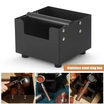 Espresso Knock Большая вместительная коробка для кофе Knock Ведро для кофе Knock Квадратная коробка для кофе Knock Большое отверстие Espresso Dump Принадлежности для кафе