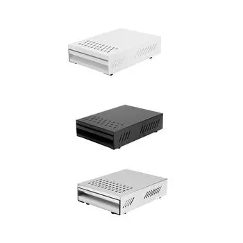 Espresso Knock Box Drawer Coffee Tapping Container with Detachable Knock Bar Espresso Dump Bin for under Grinder Living Room чёрный