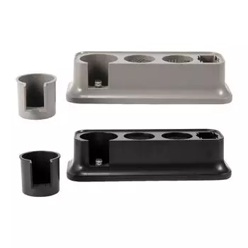Espresso Tamper Station Can Be Adjustable Espresso Organizer for Bar Cafe серый