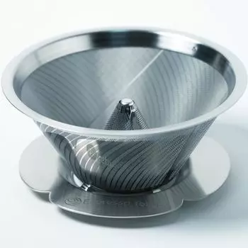 Espresso Tokyo Magma Dripper Кофейная воронка из нержавеющей стали для чашек MagMa Dripper 1-3 серебряный