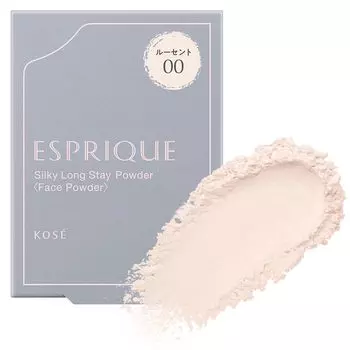 ESPRIQUE Silky Long Stay Powder 00 Lucent 6 г Сменный блок пудры для лица Shiny Pore Moist