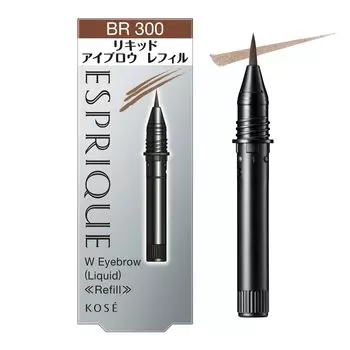 Esprique W Eyebrow BR300 Brown (Liquid) 0.3g