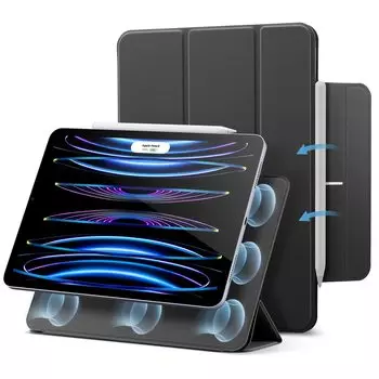 ESR iPad Pro Case Compatible with Generation Magnetic Adsorption iPad Pro Case Compatible with Pencil 2 Stand Auto Function Magnetic Adsorption Case