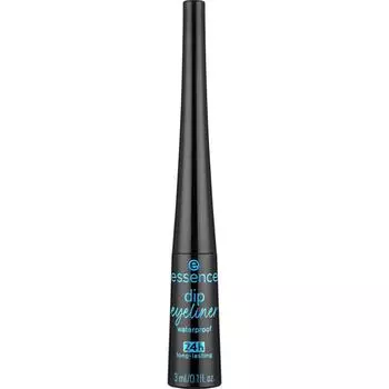 Essence Eyeliner Deep Waterproof 24h Long Lasting 01 Black 3ml