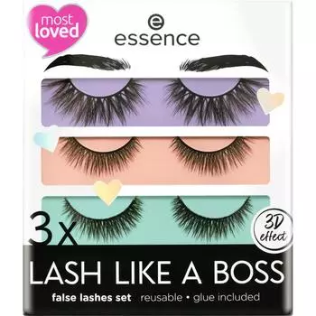 essence false eyelash set My Most Loved Lashes 3 pairs