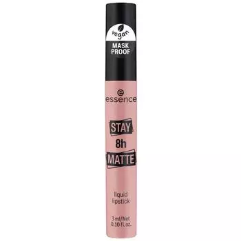Essence - Матовая жидкая губная помада Stay 8h -