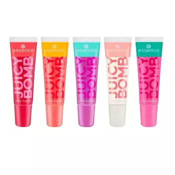 Essence — Набор из 5 шт. Juicy Bomb Shiny Lipgloss Блеск для губ — 101/102/103/104/105 –