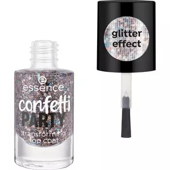 essence nail top coat confetti party 8ml
