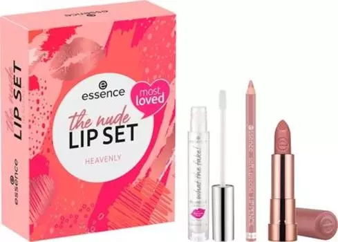 Essence Подарочный набор для губ The Nude Lip Set Небесный набор для губ TU прозрачный