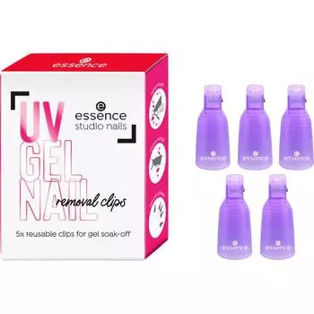 Essence Studio Nail УФ-гель для снятия ногтей клипсы 5 шт.