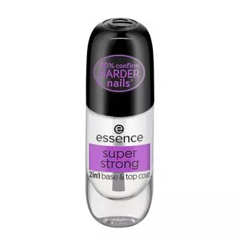 Essence Super Strong фиксатор лака для ногтей 2 в 1 (8мл)