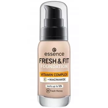 Essence - Тональная основа Fresh & Fit с витаминным комплексом -