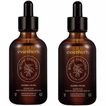 EssenHerb Масло Жожоба 100, 60 мл, 2 шт.