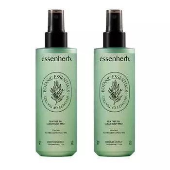 Essenherb Tea Tree 90 Clear Body Mist 200 мл, 2 шт.