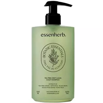 Essenherb Tea Tree Deep Clean Scalp Shampoo, 1 упаковка, 500 мл