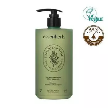 Essenherb Tea Tree Deep Clean Шампунь для кожи головы 500 мл