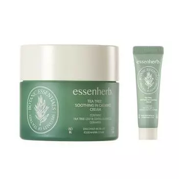 Essenherb Tea Tree Soothing in Calming Cream 80 мл специальный (+10мл крема)