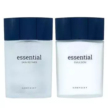 Essential by Odyssey 2-piece set Men s skin lotion set containing rich mineral ingredients, 1 set