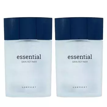 Essential by Odyssey Skin Refiner 140 мл 1+1 Увлажняющий крем для мужской кожи, 2 шт.