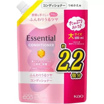 Essential Kao Essential Soft Увлажняющий блеск для губ, сменный блок 680 мл