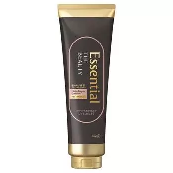 Essential Kao The Beauty Hair Texture Beauty Premium Treatment Moist Repair Premium 250g Rinse-off Type Damage Repair Hair Care Moisturizing Black Flo