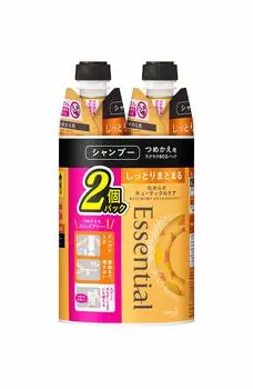 Essential Moisturizing Shampoo Refill 340ml x 2 [Bulk Purchase]