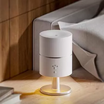 Essential Oil Diffuser with Lights Auto Shut Off Birthday Gifts Night Light Aromatherapy Diffuser for Office Yoga Home Hotel SPA белый