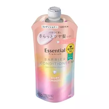 Essential Premium Moisture Barrier Conditioner Silky Smooth Сменный блок 340 мл и розовый