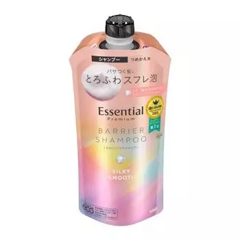 Essential Premium Moisture Barrier Shampoo Шелковистый и гладкий, сменная упаковка 340 мл