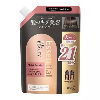 Essential The Beauty Hair Texture Beauty Shampoo Moist Repair Refill 720ml [Damage Repair] [Hair Care] [Moisturizing]