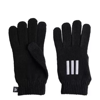 Essentials 3 Stripes Gloves JRZ62 S [Adidas] Black/White (IT4634)