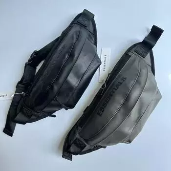 Essentials Новая кожаная сумка через плечо, поясная сумка, мужская и женская нагрудная сумка High Street, многофункциональная сумка через плечо One Size