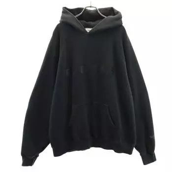 ESSENTIALS Толстовки с длинным рукавом L Серия Black с начесом сзади Мужские Б/У