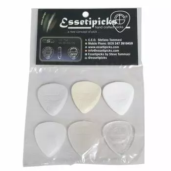 Essetipicks ZIRIYAB Mix Pack Ассорти из 6 медиаторов для гитары