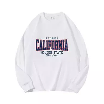 EST1990Осенняя одежда, длинный рукав, чистый хлопок, новый мужской и женский топ, весенний внутренний слой, базовая рубашка, футболка с круглым вырезом и длинными рукавами M коричневый