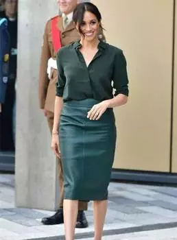 Есть один, чтобы продать? Продать сейчас Зеленая натуральная кожа вечерние стильная юбка ручной работы из 100% овчины для женщин одежда XS зелёный