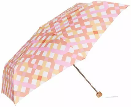 estaa Mini Umbrella Cross Orange Japan Rib 55cm [Moonbat] [UV] Women s (FREE Size) оранжевый