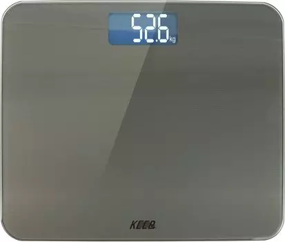 Estair Digital Weight Big Легко ездить без нажатия Простые весы до 150 кг, Буквы, Дисплей 3,5 см, кнопка, Стильный, Стекло, Тонкий, Стиль,