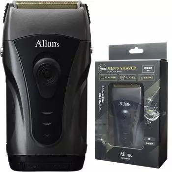 Estale Electric Beard Battery Водонепроницаемая совместимая с бритвой Wet Business Overseas, мужская бритва с 3 лезвиями, удобная, простая, портативная, компактная,