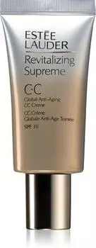 Este Lauder Revitalizing Supreme+ Global Anti-Aging CC Creme Омолаживающий CC-крем SPF 10 TU прозрачный