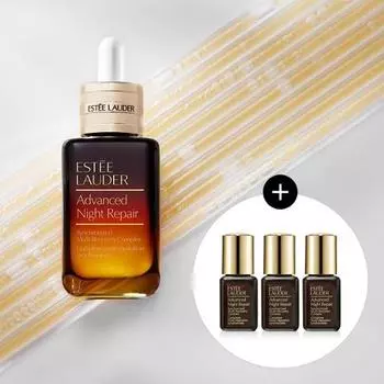 Estee Lauder Проект сыворотки в коричневой бутылке (основной продукт 30мл+7млх3), Корейская косметика