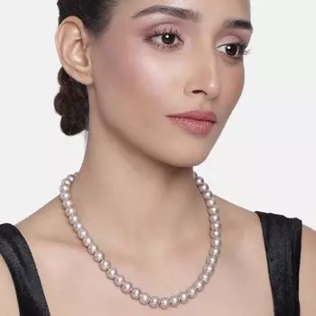 Estele - фиолетовое колье в одну линию