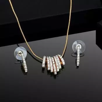 Estele - Набор подвесок с кольцами Diamante