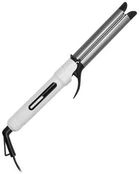 Estheale Утюжок для волос Clipless Inner Curve Outer Curl Wet Hair OK Easy Straight Curve Wave 3Way 30 мм 360 Вращение шнура Уменьшение повреждений Керамический плавающий чёрный