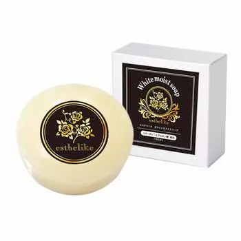 ESTHELIKE Белое увлажняющее мыло Эксклюзивное высококачественное коллагеновое мыло 100 г Мыло ручной работы для сухой кожи Высококачественная сыворотка с камнями Роскошный увлажняющий подарок