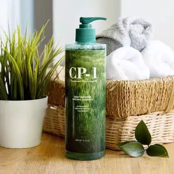 Esthetic House CP-1 DAILY MOISTURE NATURAL SHAMPOO 500мл, Kbeauty, корейская косметика, пробник