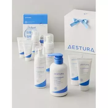 Estra Face To Body Set aTobarier Cream 80 мл 2+Body Lotion 400 мл 1+Bubble Cleanser 150 мл 2+4 Бесплатно