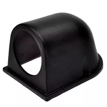 ESUPPORT Universal Car Motor 2 52mm Black ABS Plastic Gauge Meter Dashboard Mount Pod Holder